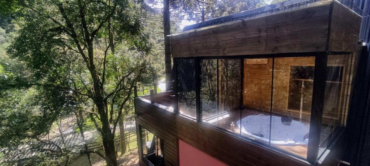 Chales Estancia Cachoeira Do Avencal Урубісі Екстер'єр фото